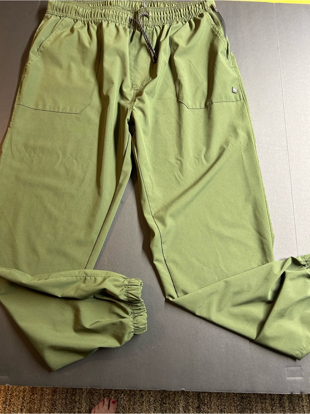 Tony Hawk Olive Drawstring Jogger Pants,‎ XL